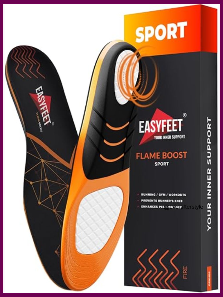 Polyester Polyurethane Athletic Insoles Shock Absorption Arch Support